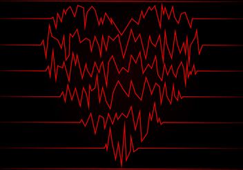 Heart Rate Free Vector - vector gratuit #409827